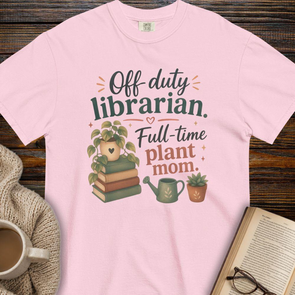 Off duty librarian T-shirt