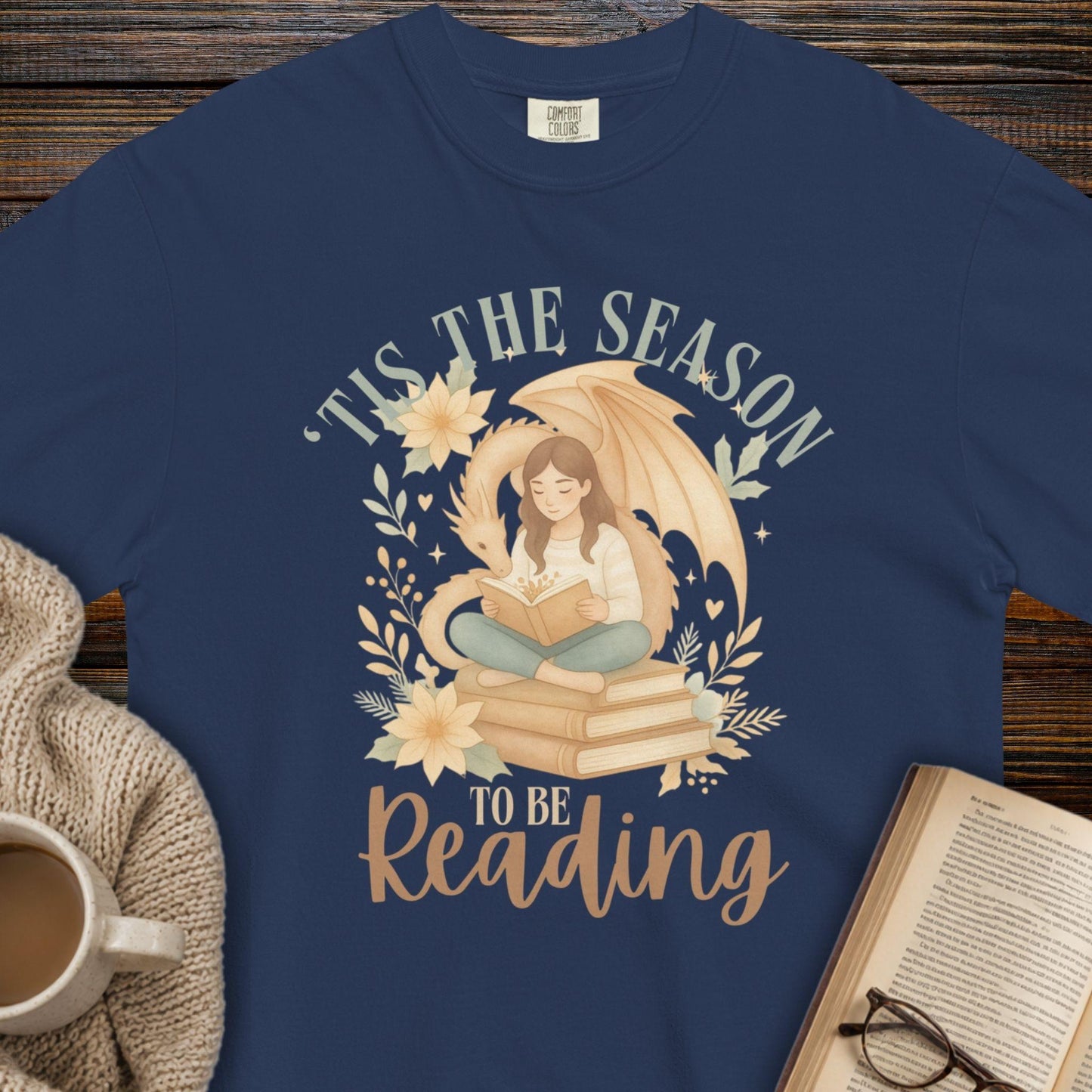'tis the season to be reading T-shirt
