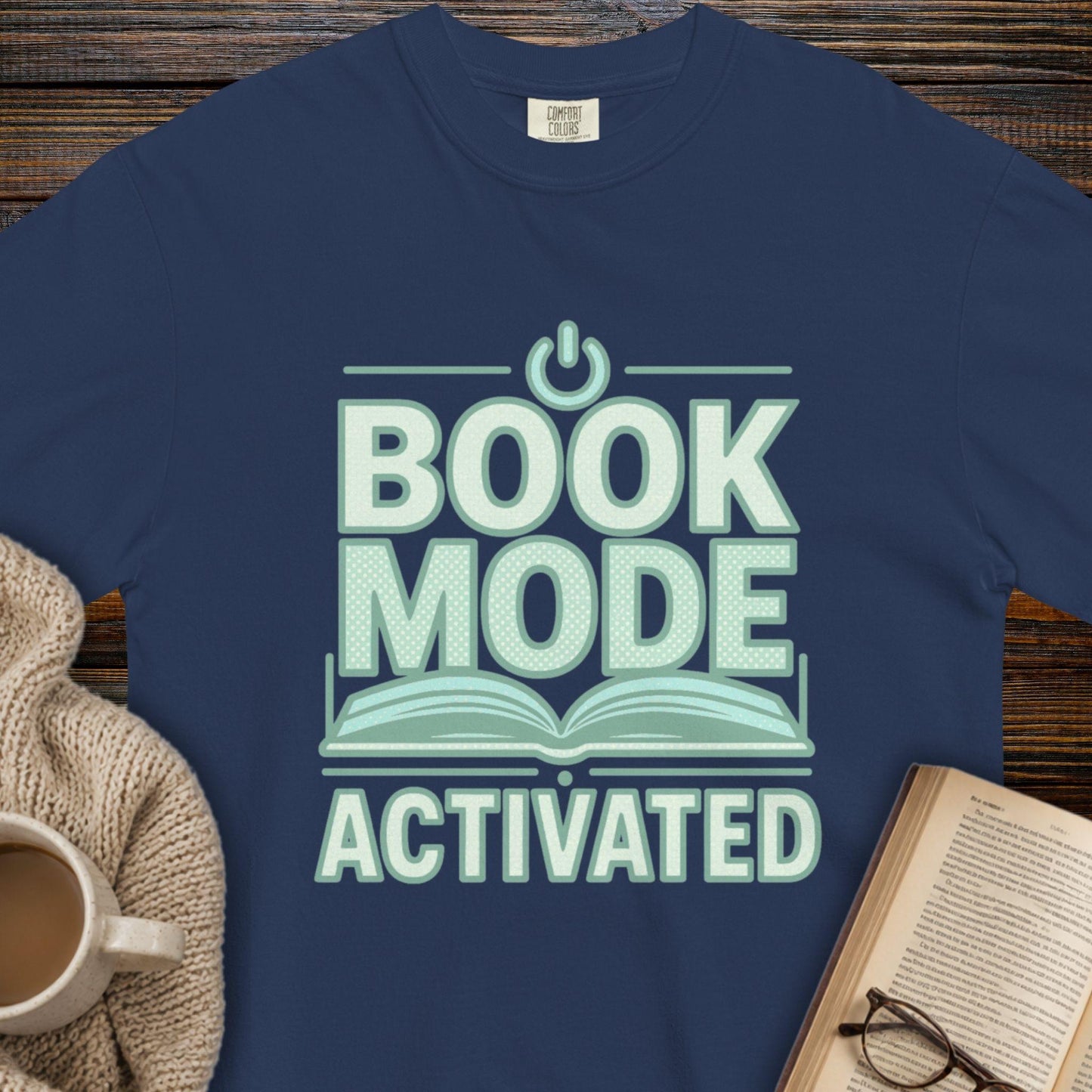 Book mode activated T-shirt