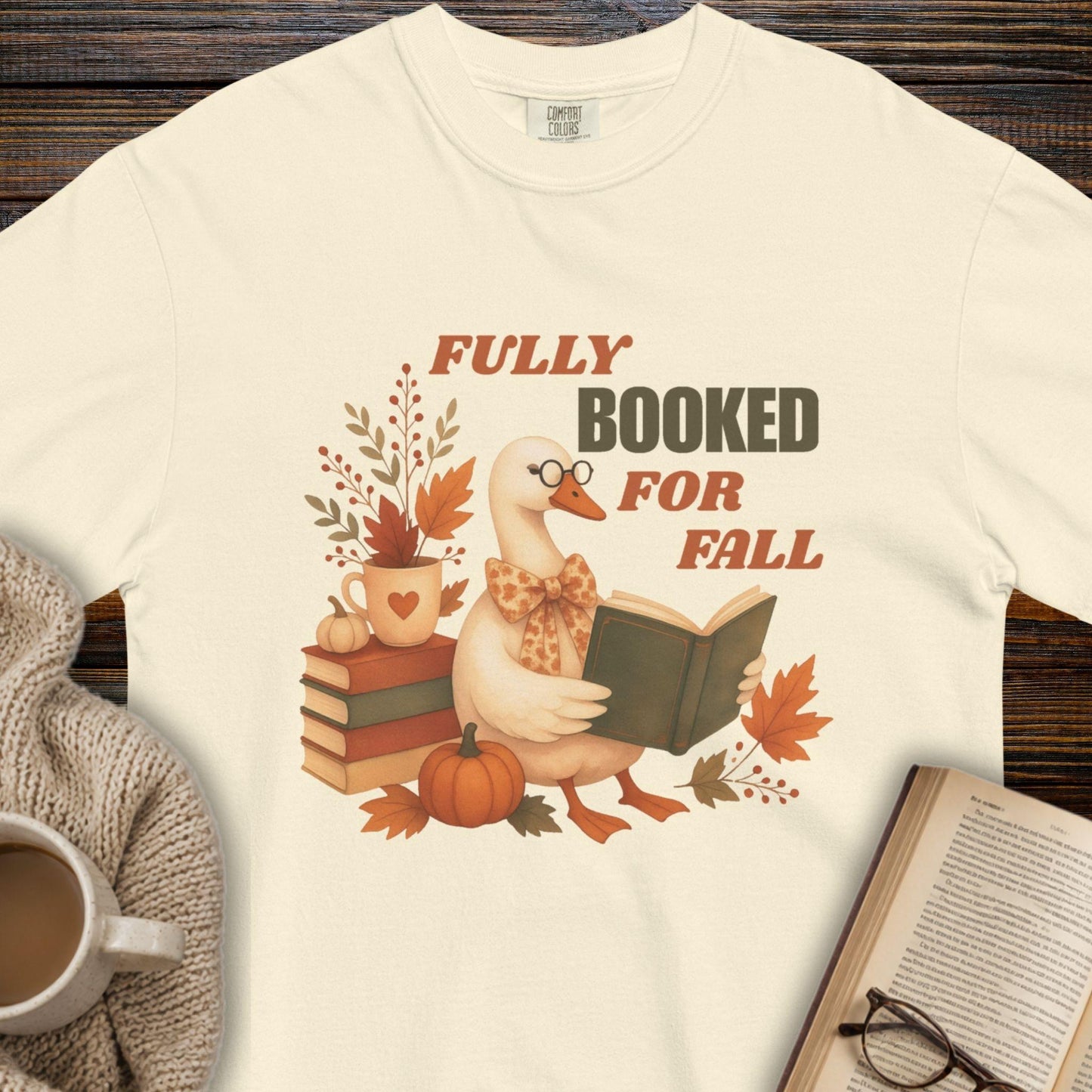 Fully booked for fall T-shirt