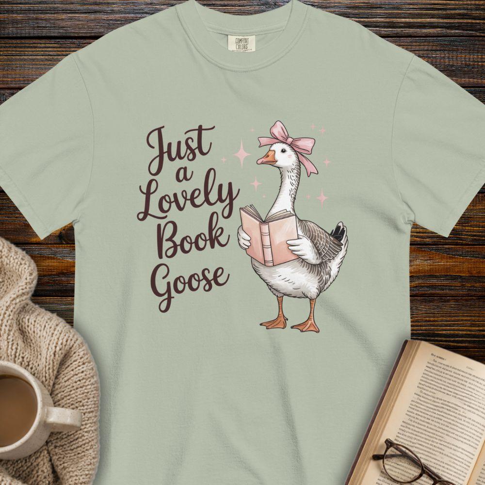 Lovely book goose T-shirt