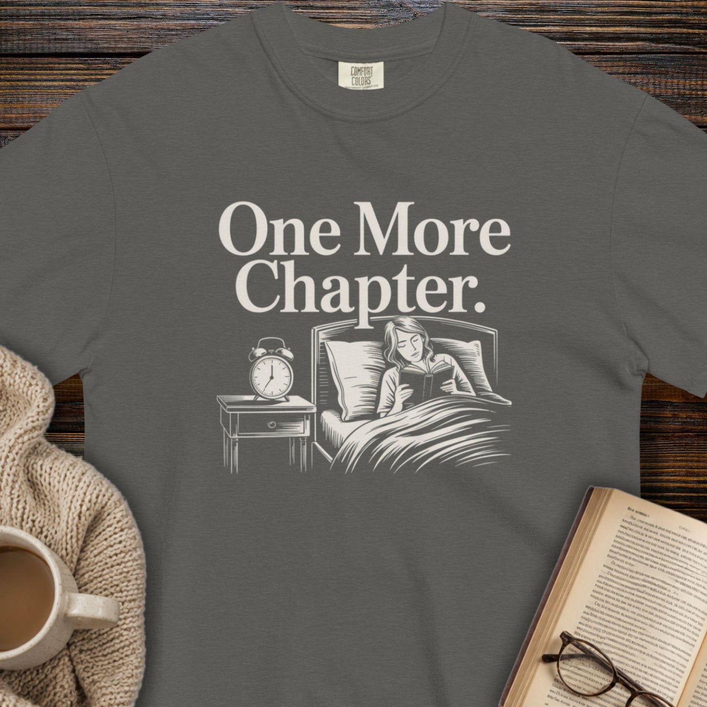 One more chapter bed T-shirt