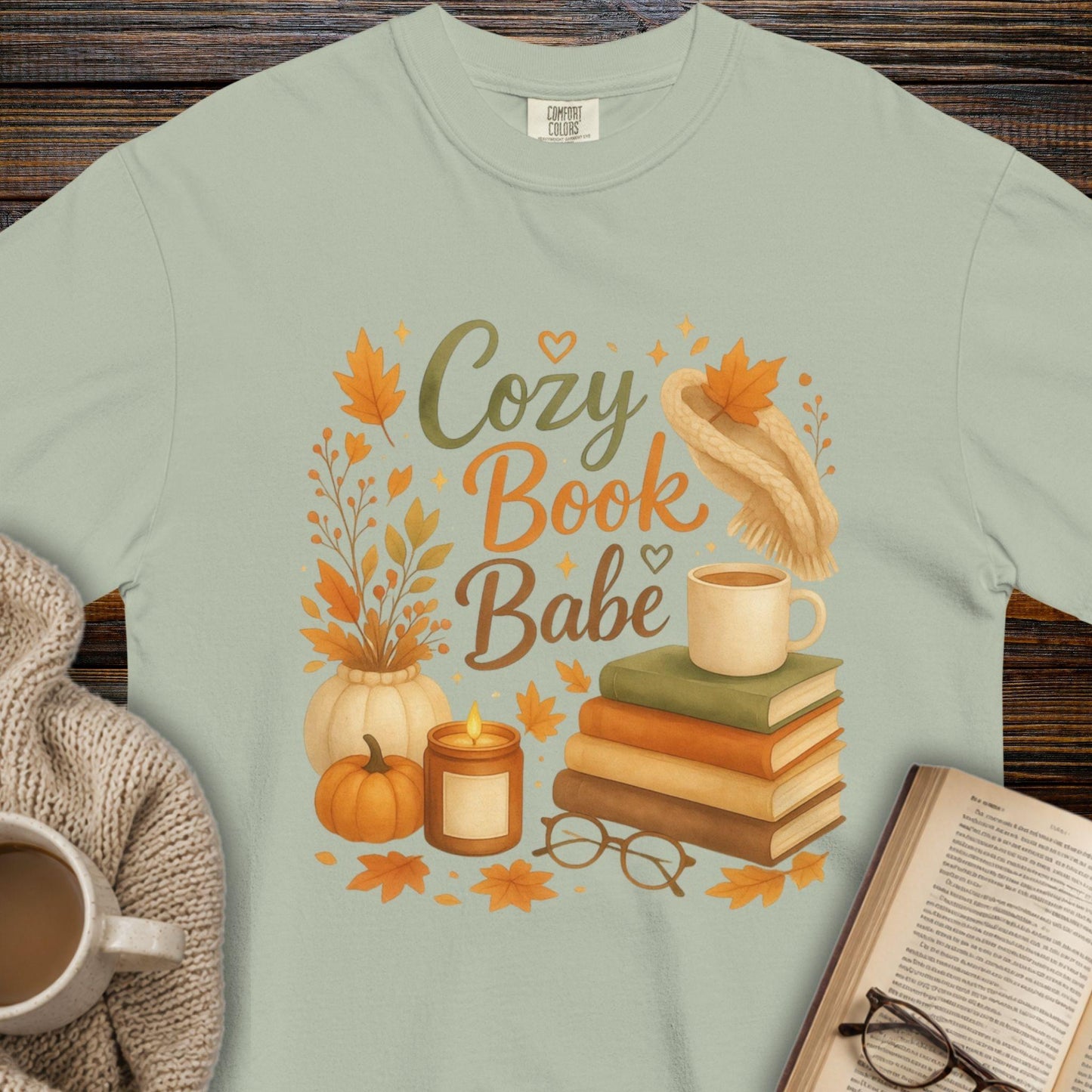 Cozy Book Babe T-Shirt