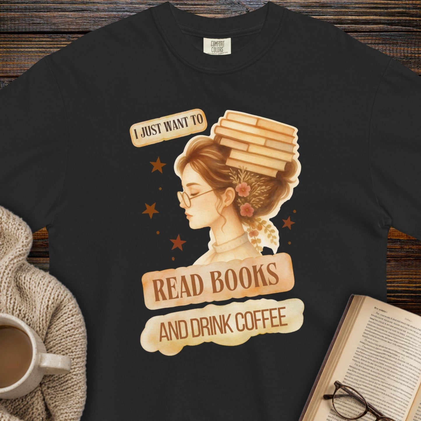 Want to read books T-shirt