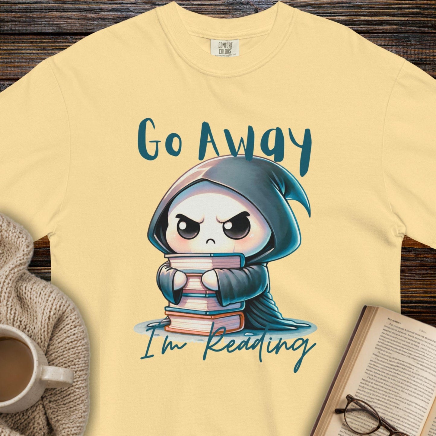 Go away, i'm reading T-shirt