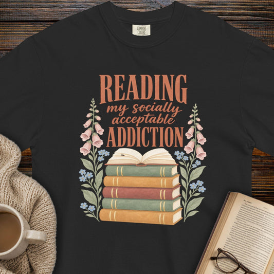 socially acceptable addiction T-shirt