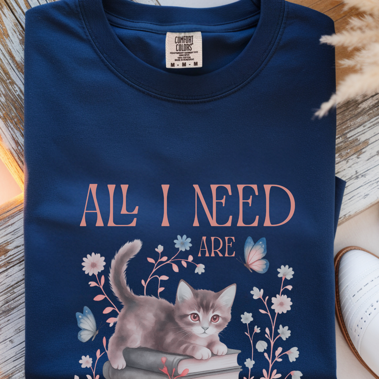 All i need are cats and books