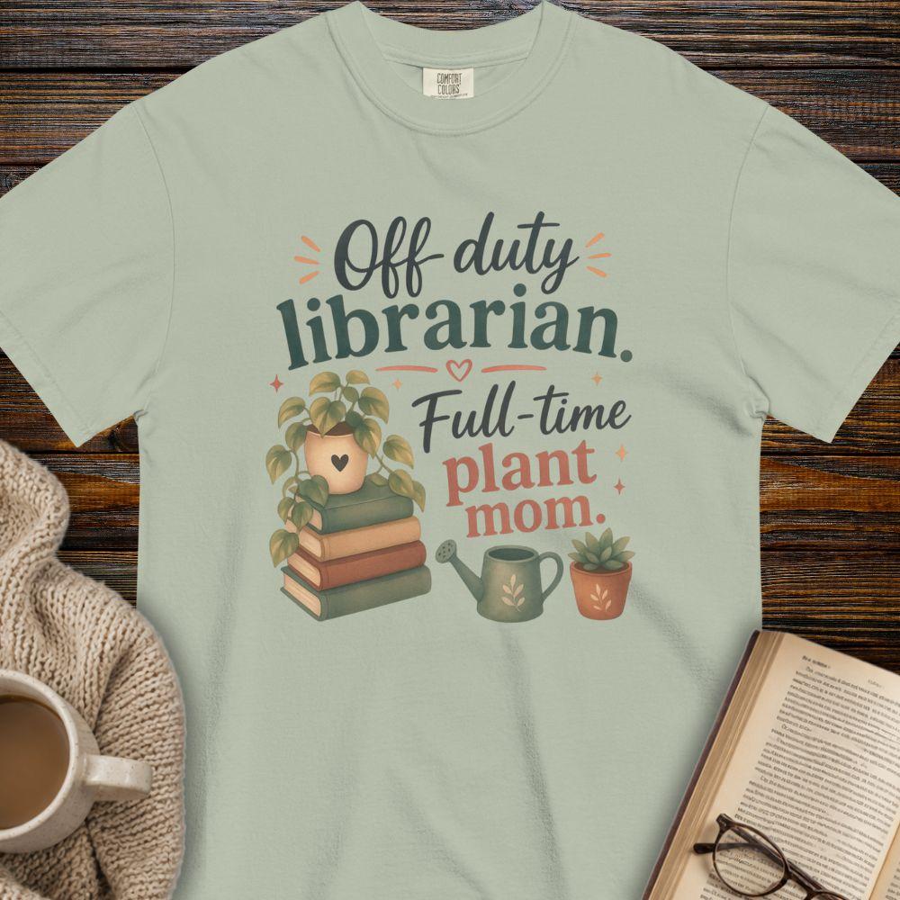 Off duty librarian T-shirt