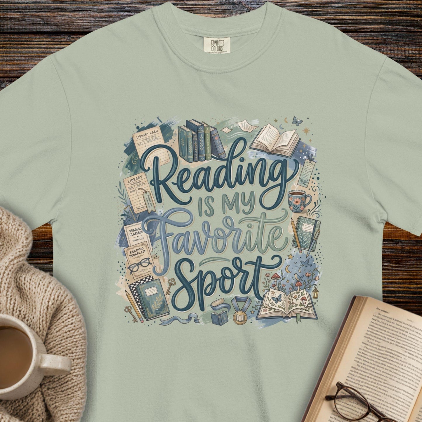 Reading is My Favourite Sport T-Shirt