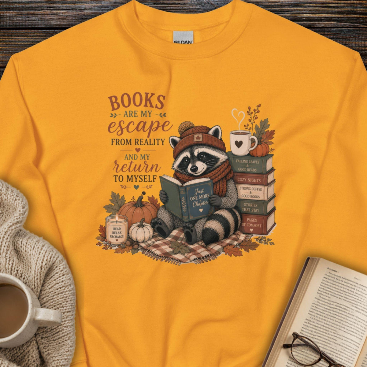 Books Are My Escape Sweatshirt