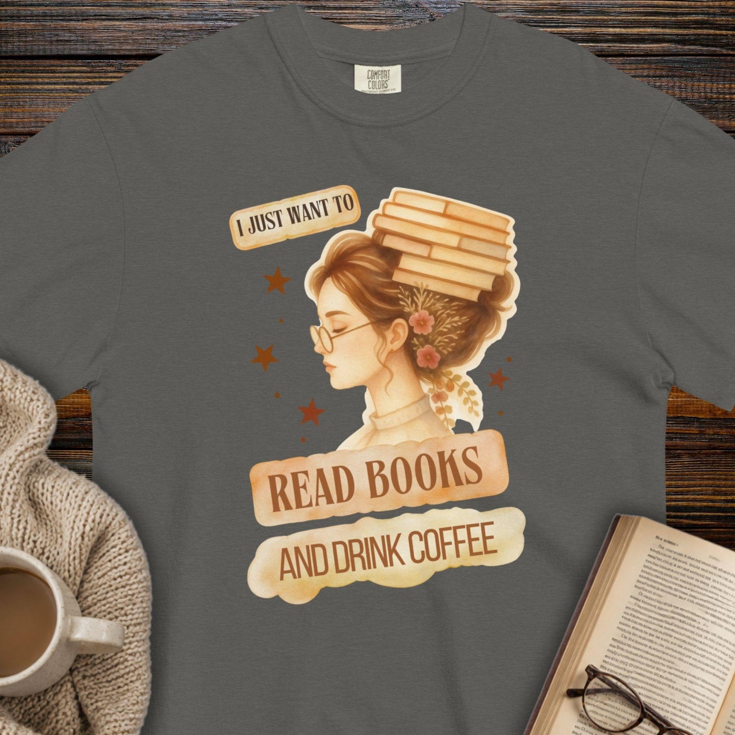 Want to read books T-shirt