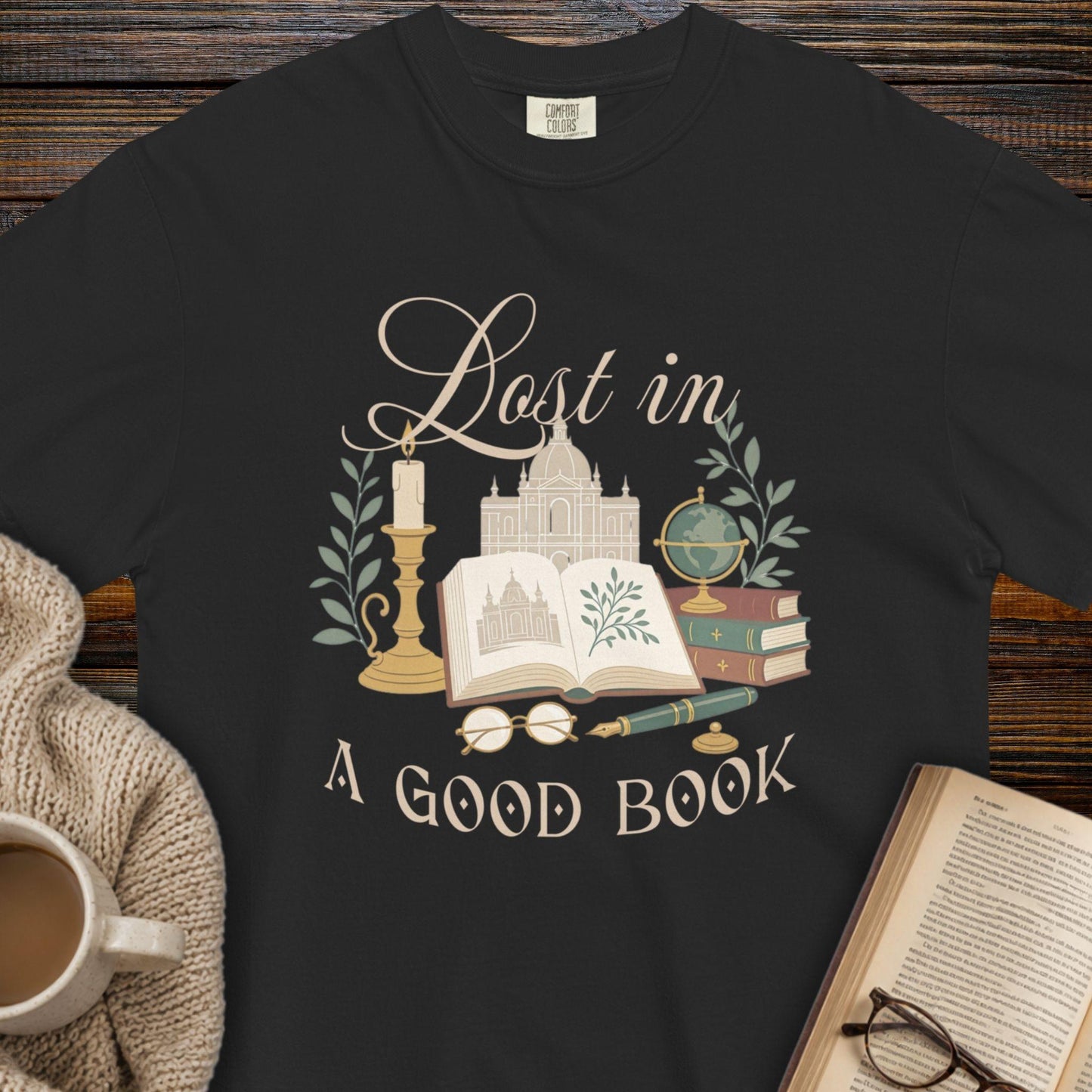 Lost in a good book T-shirt