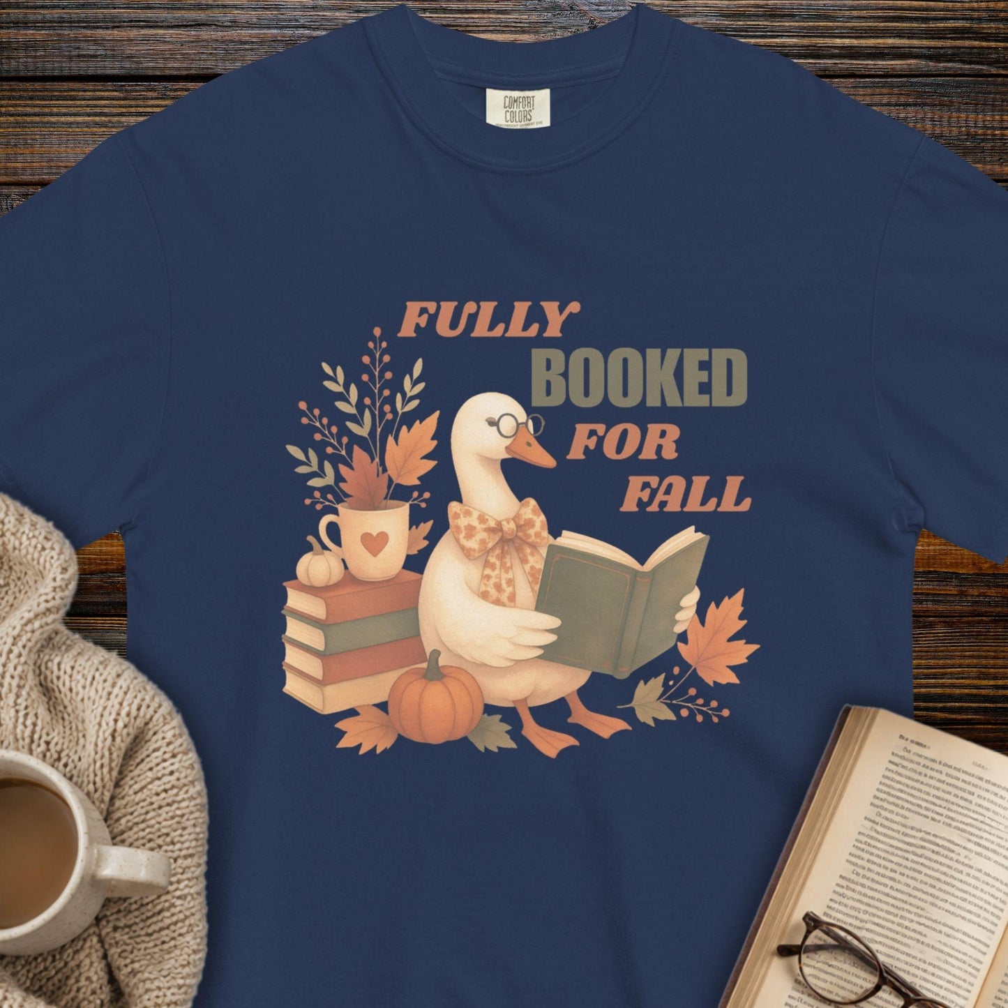 Fully booked for fall T-shirt
