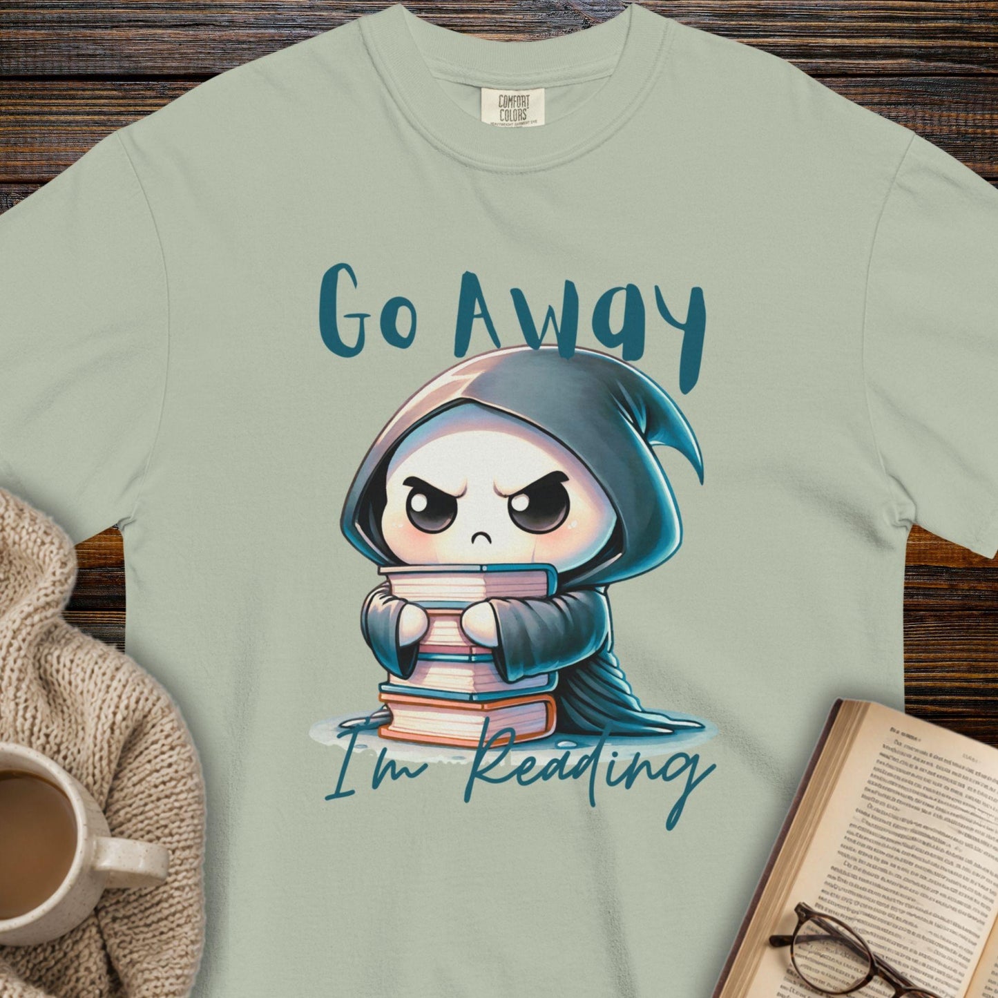 Go away, i'm reading T-shirt