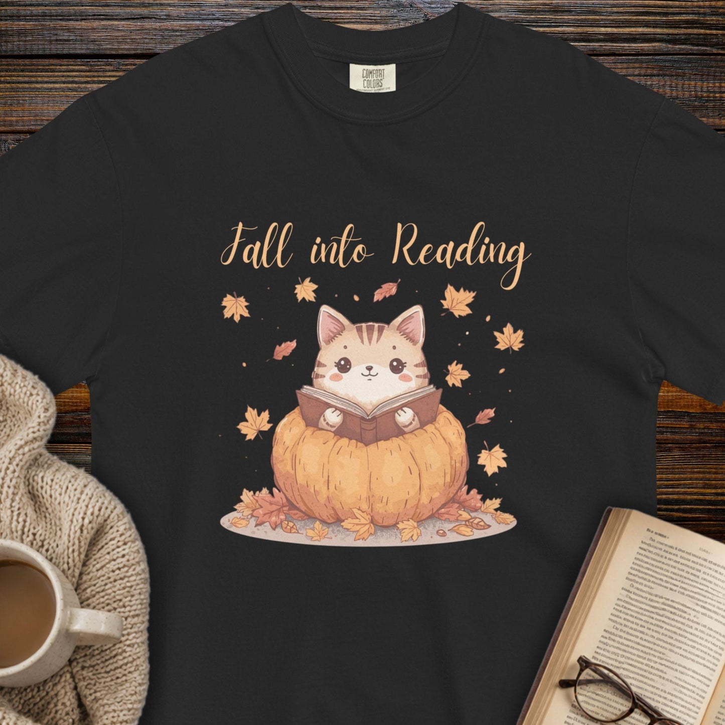 Fall into reading T-shirt