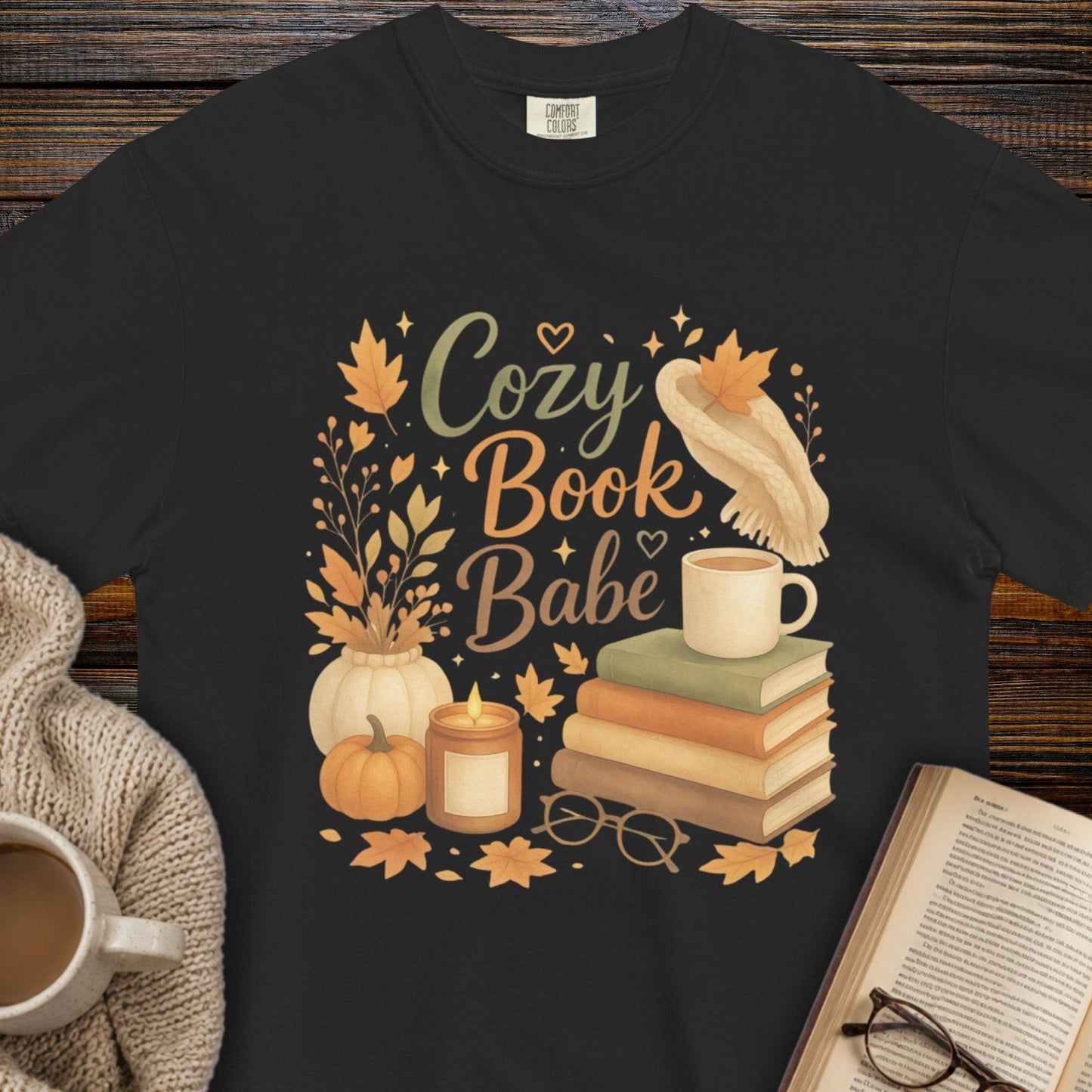 Cozy Book Babe T-Shirt