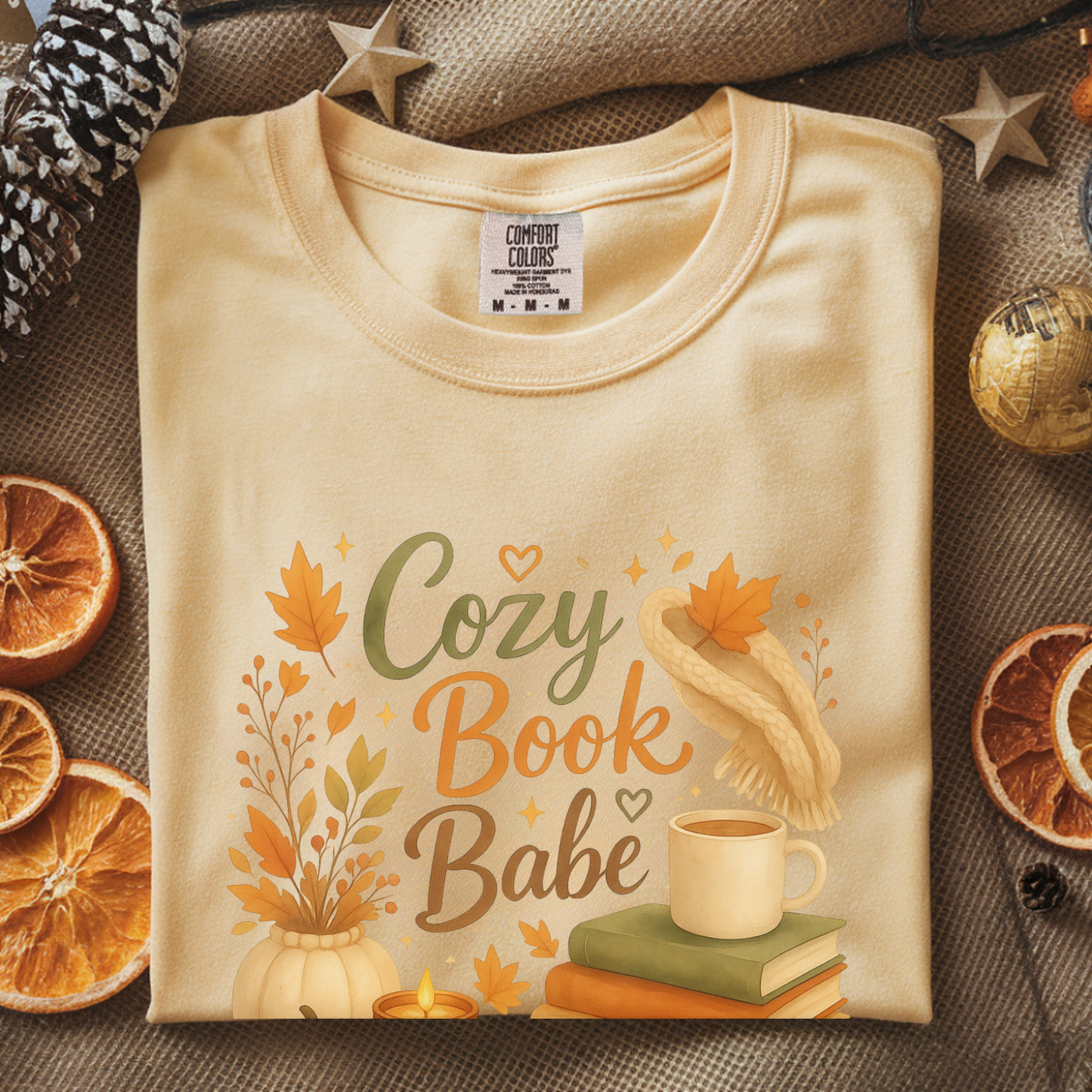 Cozy book babe