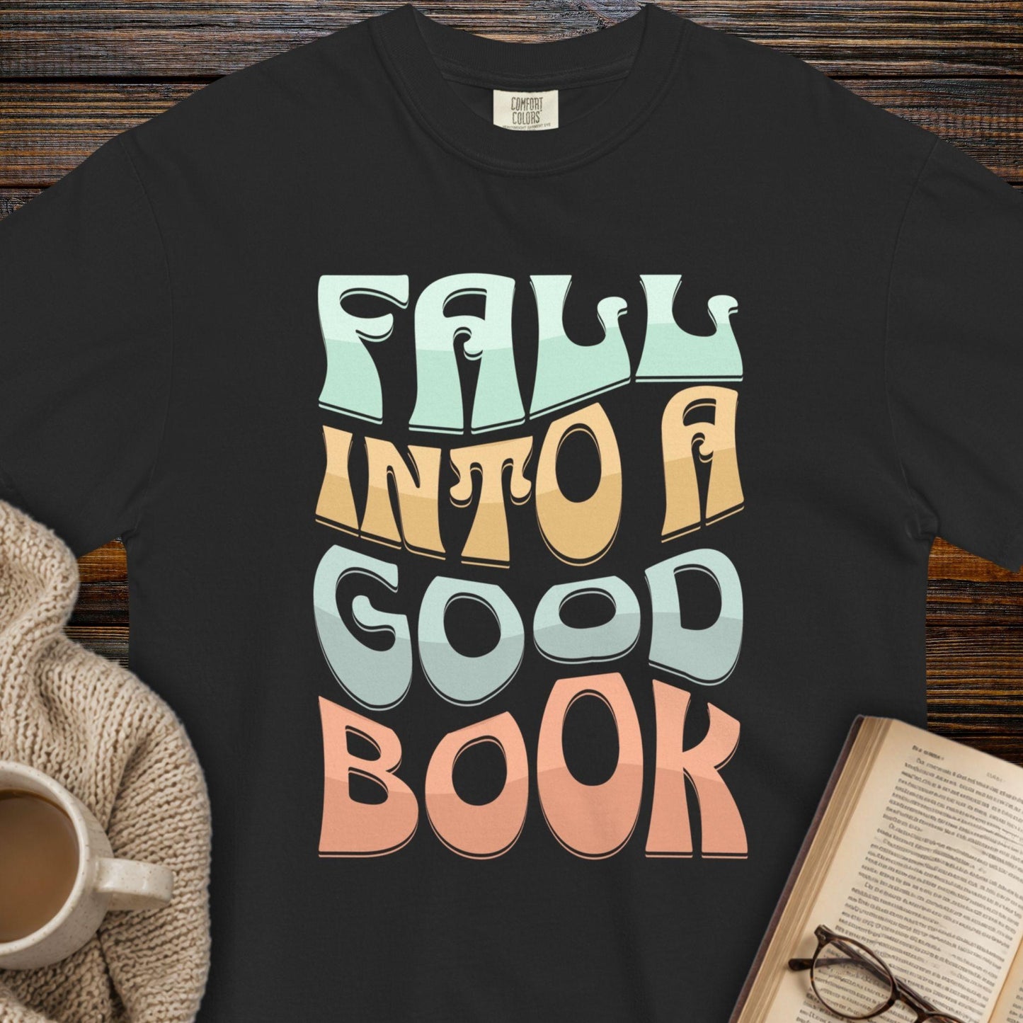 Fall into a good book T-shirt