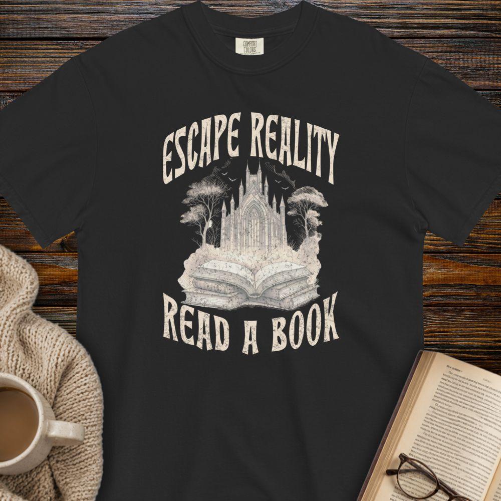 Escape reality, read a book T-shirt
