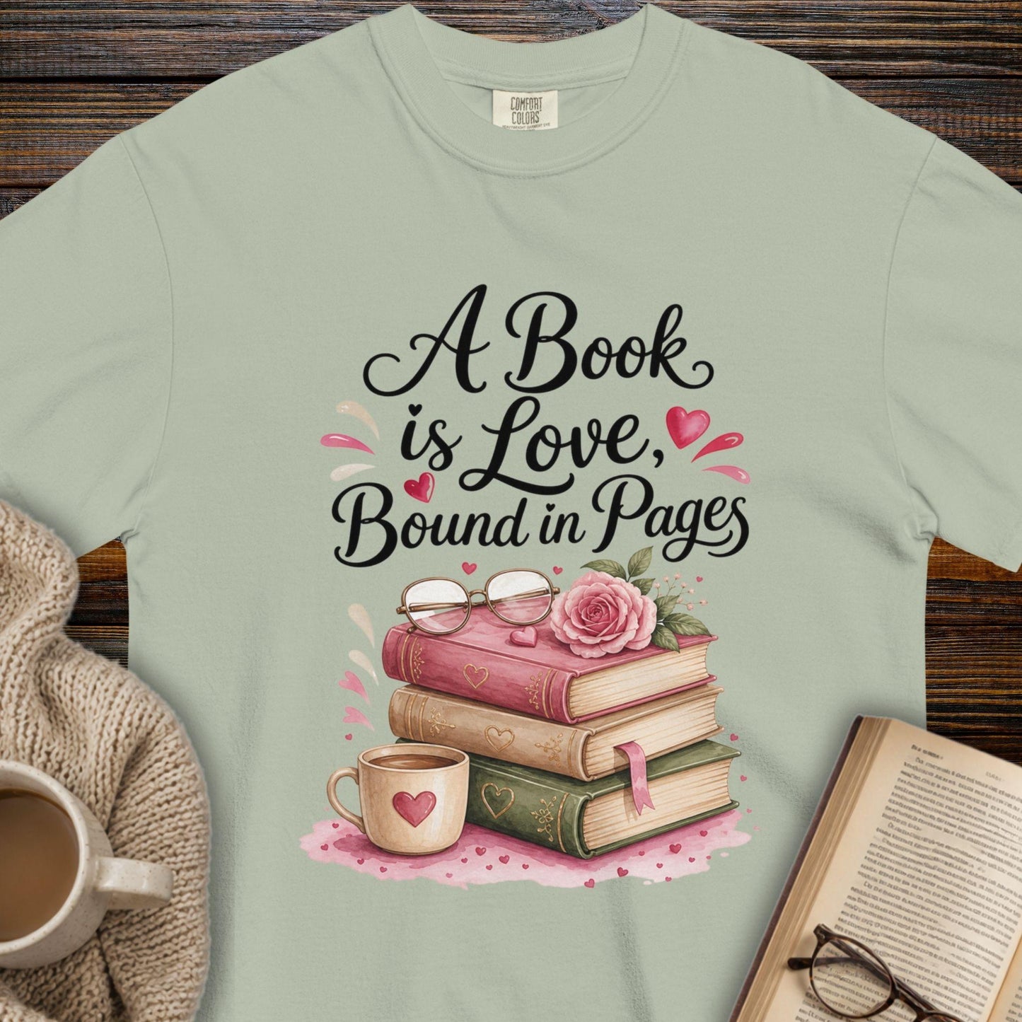 "A Book is Love T-Shirt
