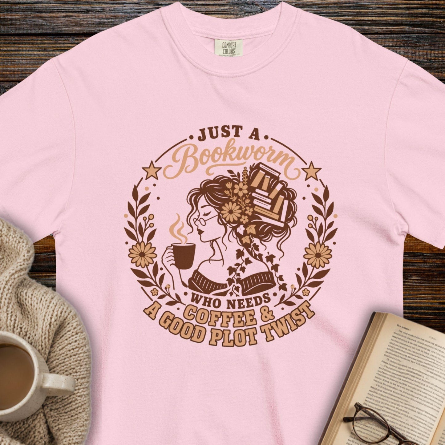 Just a bookworm T-shirt