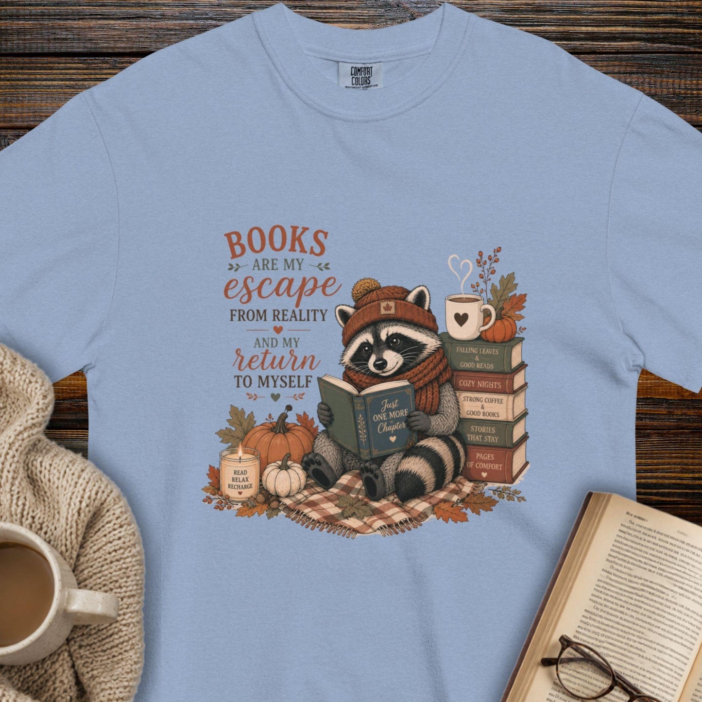 Books are my escape from reality T-shirt