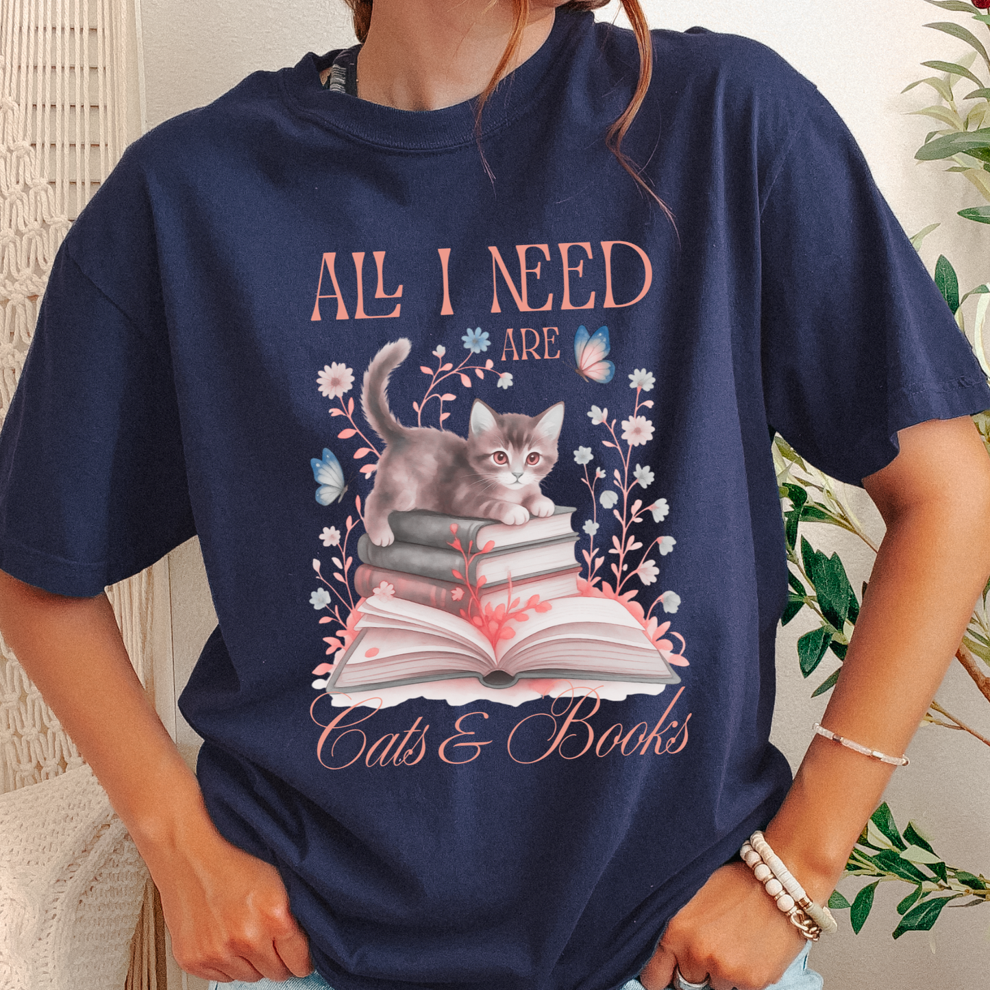 All i need are cats and books