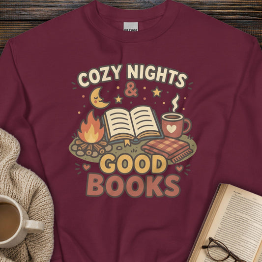 Cozy Nights & Good Books Sweatshirt