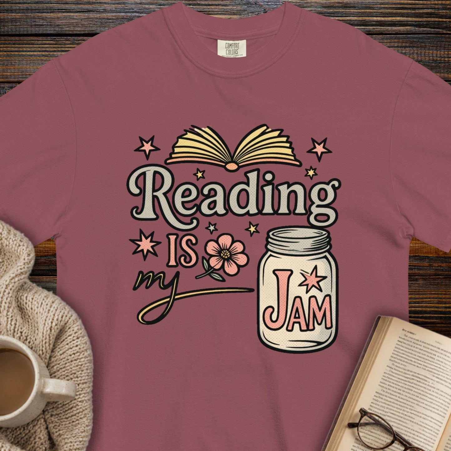 Reading is my Jam T-shirt