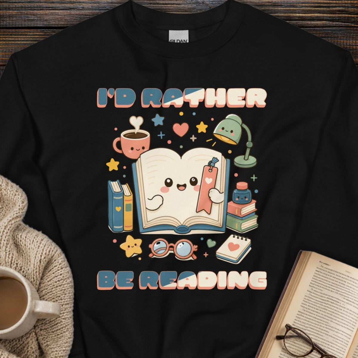 Rather Be Reading Sweatshirt