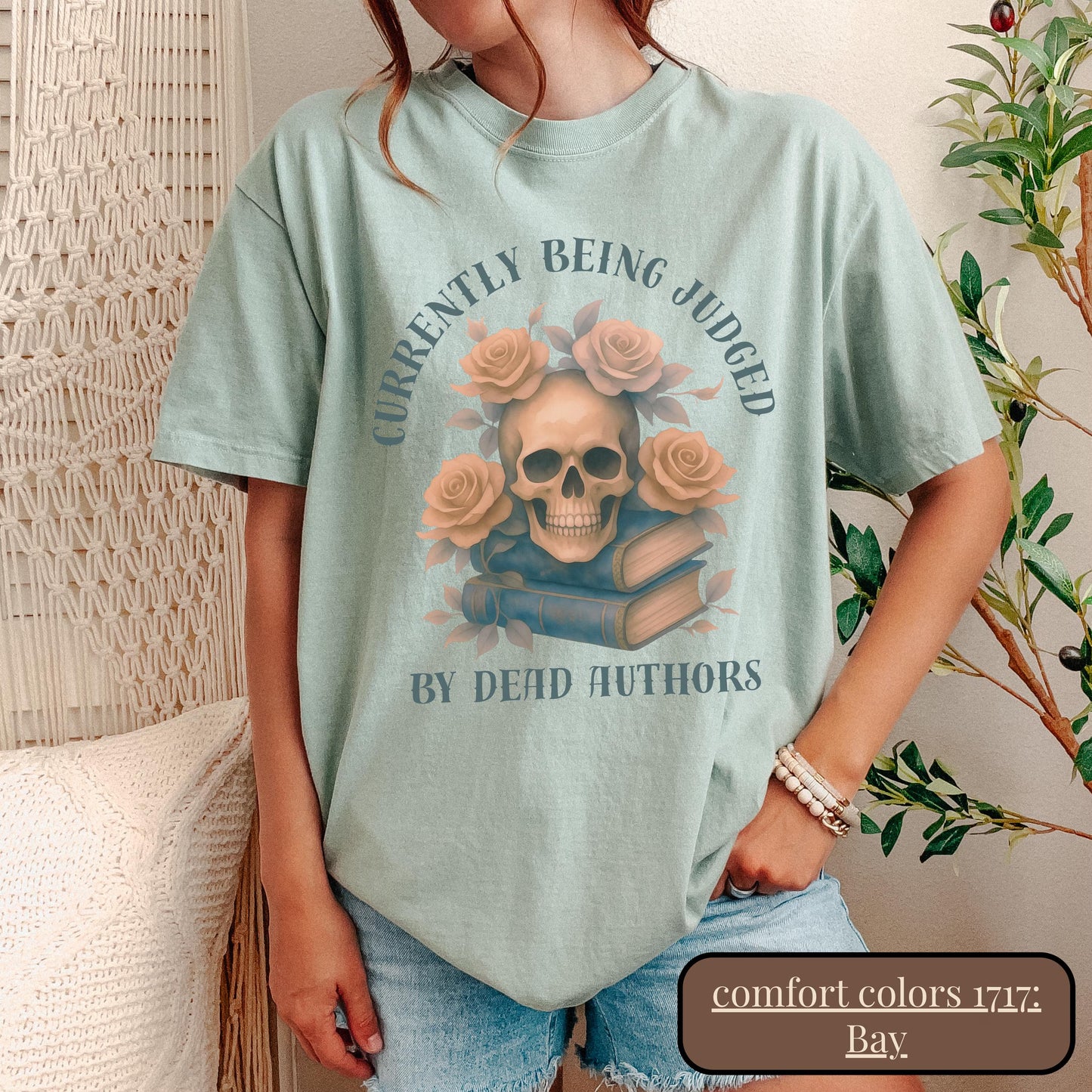 "Currently being judged by dead authors"