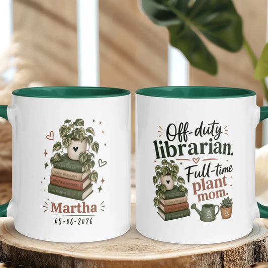Personalised Librarian Retirement Mug — Custom Librarian Gift