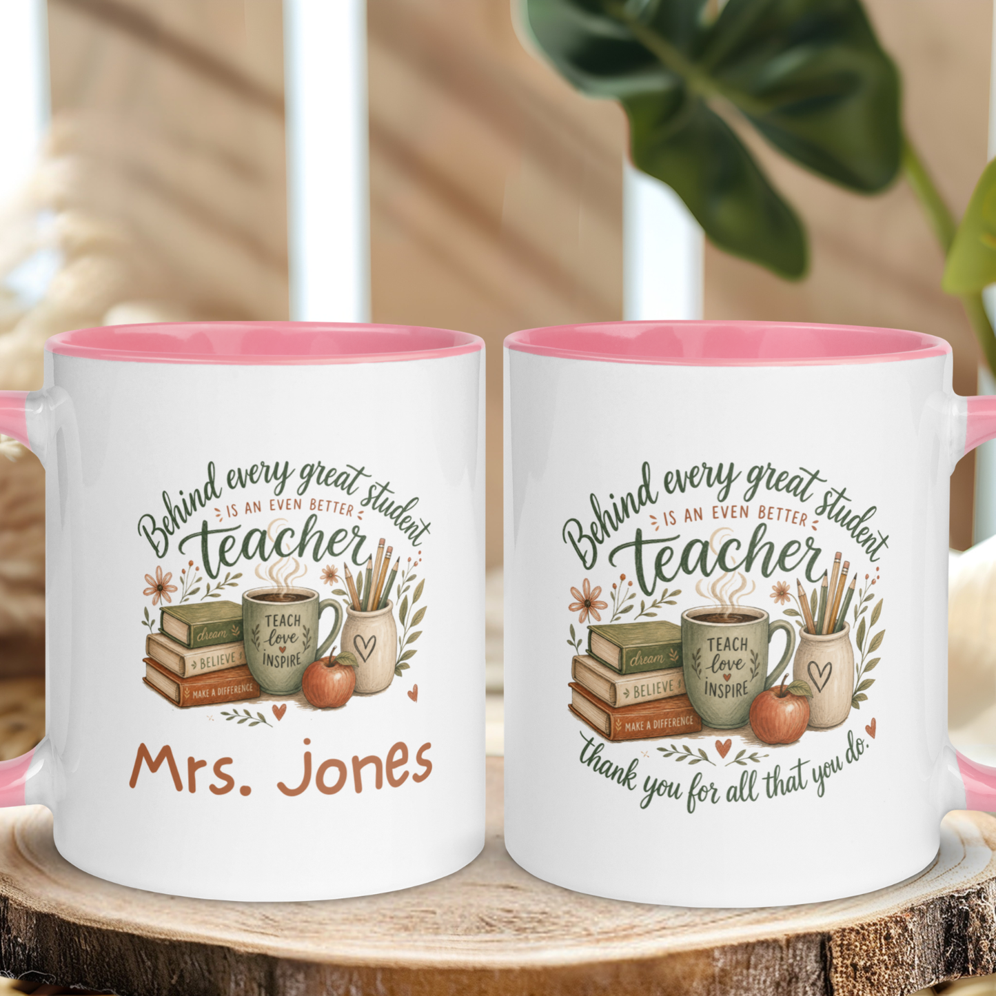 Teacher retirement appreciation mug