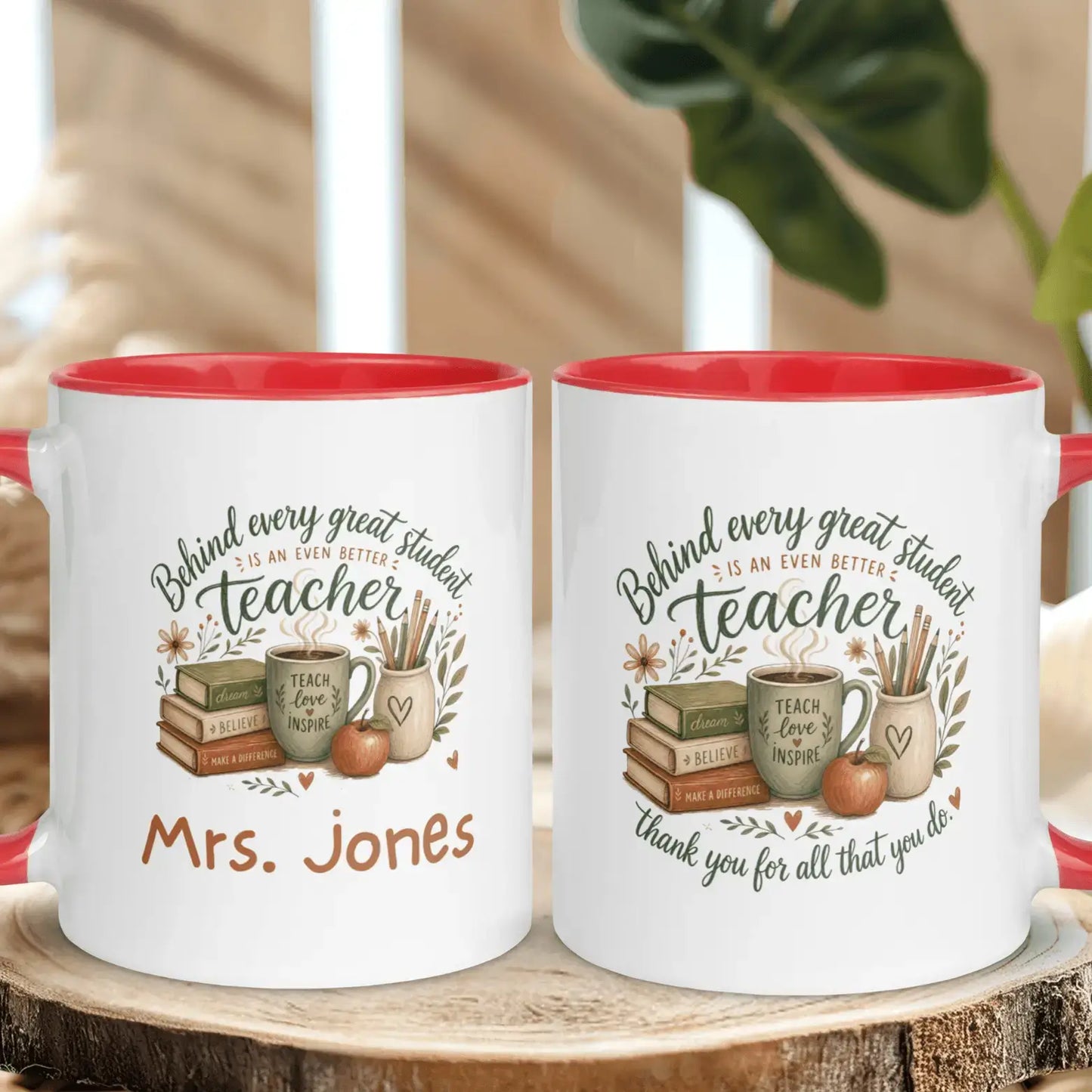 Teacher Retirement Appreciation Mug — Retiring Teacher Gift