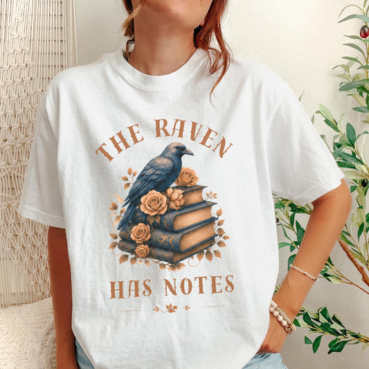 "The Raven has notes