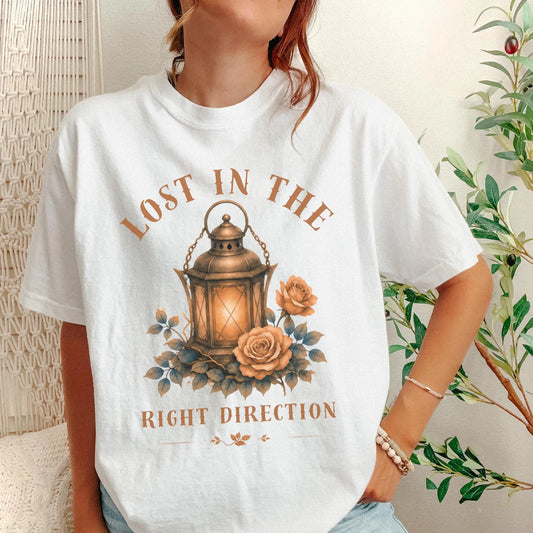 "Lost in the right direction"