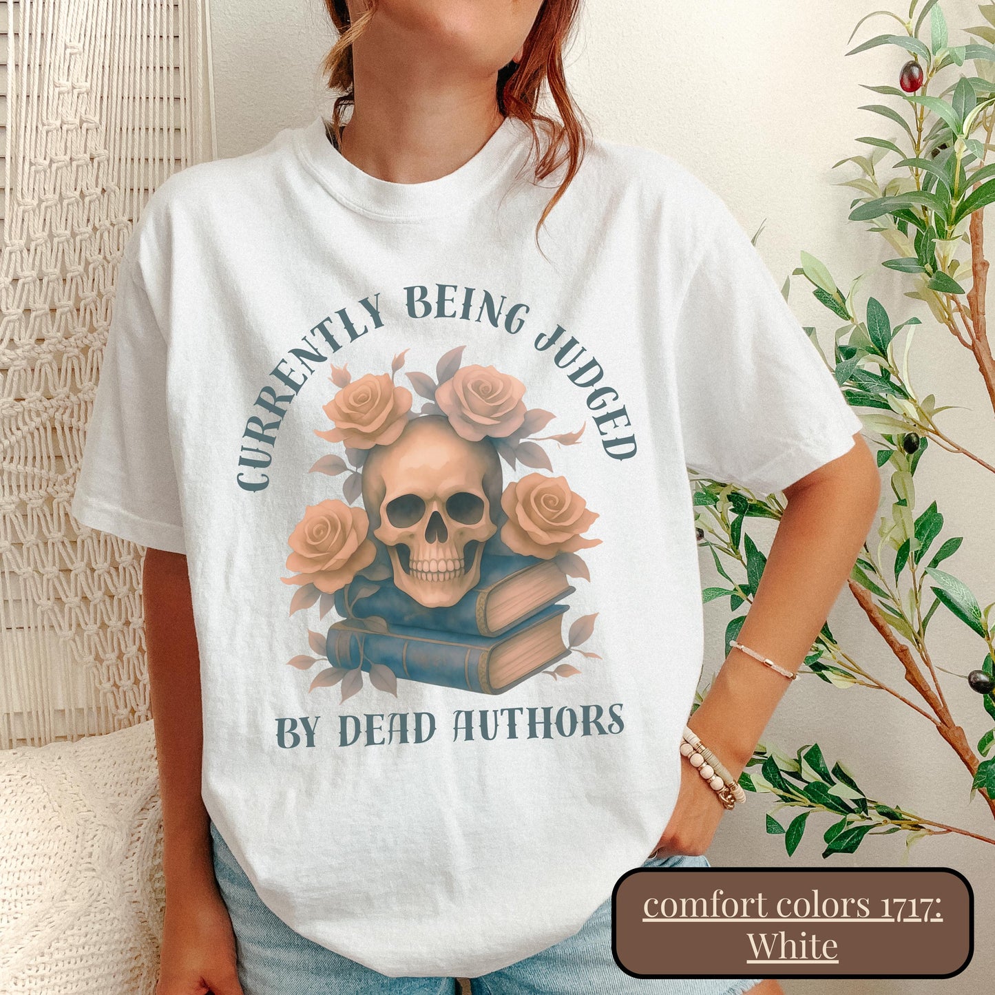 "Currently being judged by dead authors"